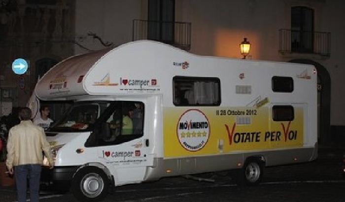 Corleone, il camper di Grillo con l'assicurazione scaduta