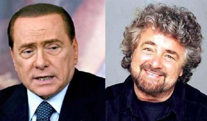 Confronto in Rai: Berlusconi non ci va perché c'è Grillo