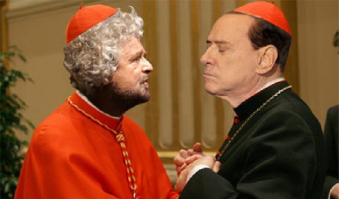 Beppe o Silvio: chi sarà secondo al Conclave?