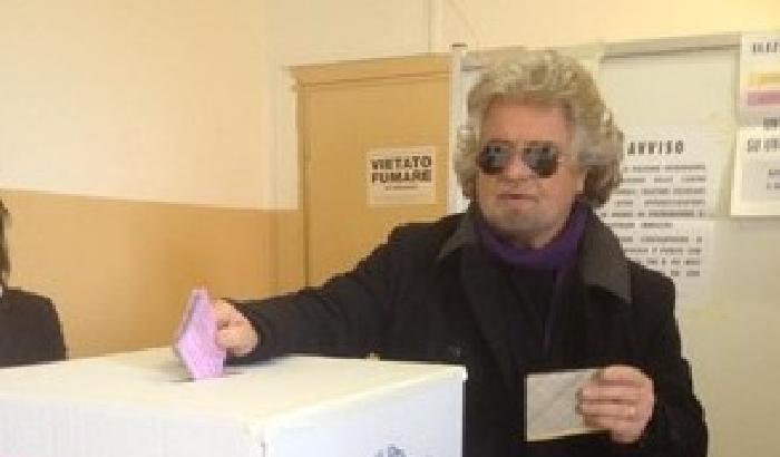 Anche Grillo ha votato