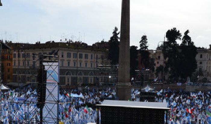 Gli impresentabili a piazza del Popolo