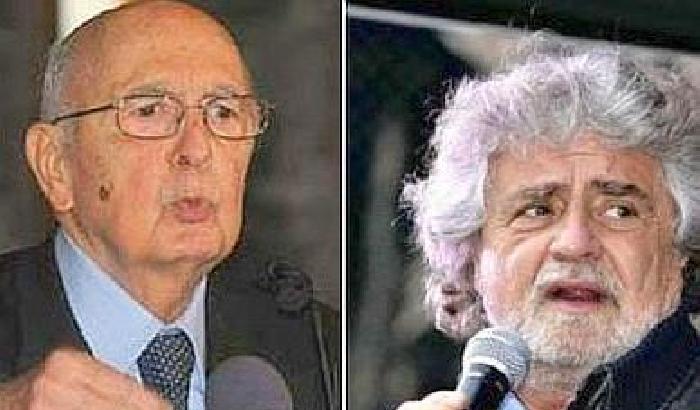 Incontro Napolitano-Grillo slitta a mercoledì