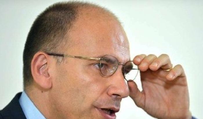 Letta: se cade il governo si paga l'Imu