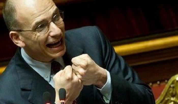 Letta: il Pdl ha umiliato l'Italia