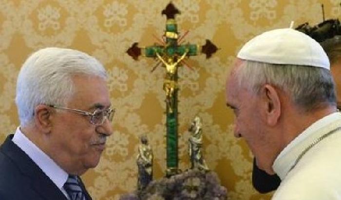 Abu Mazen incontra il Papa: accordo tra Israele e Palestina in tempi rapidi