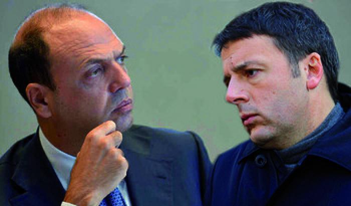 Alfano: non mi farò dettare l'agenda da Renzi