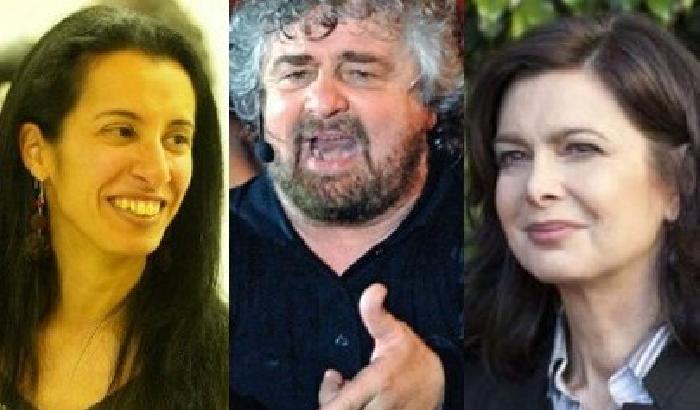 Pinna (M5S) contro Grillo: solidarietà alla Boldrini