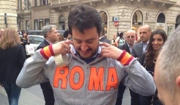 La Lega di Salvini: da Roma ladrona alla Roma