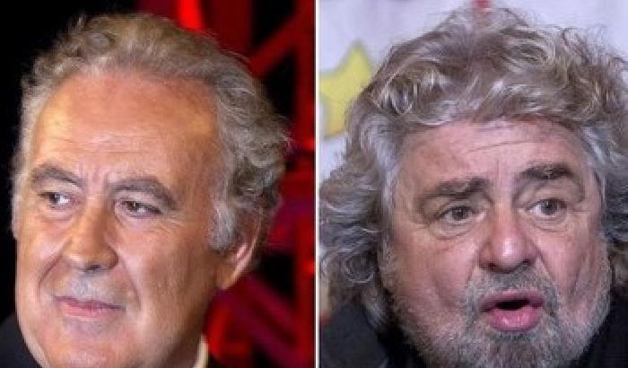 Giornalista del giorno: Santoro è nel mirino di Grillo