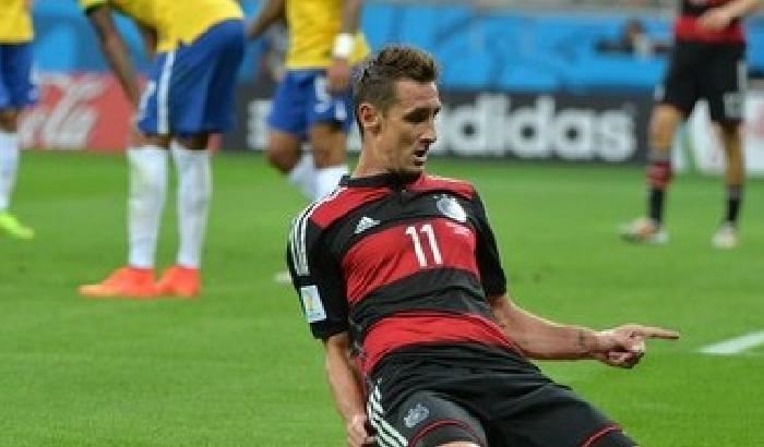 Klose da record: è il miglior marcatore della storia dei mondiali