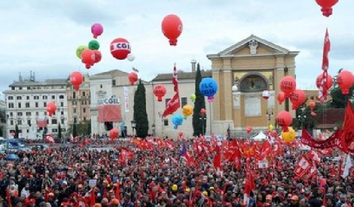 Cgil: un milione di persone pronte a scendere in piazza