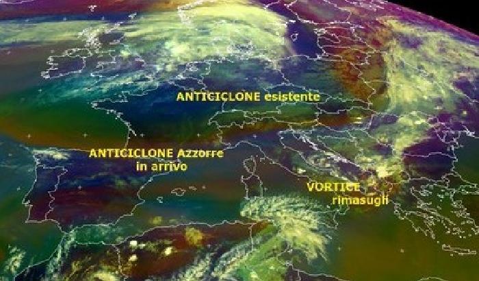 Con l'anticiclone delle Azzorre un assaggio di primavera