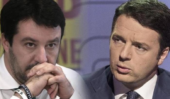 Vola Salvini, risorge M5s, traballa Renzi