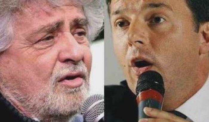 Sondaggi: Pd ancora più giù, sale M5s