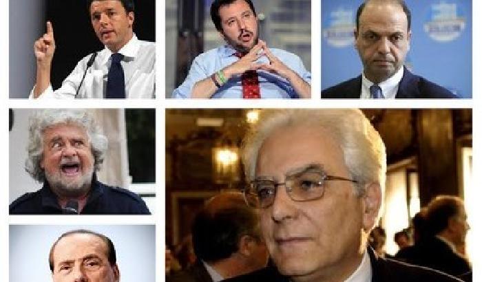 Sondaggio sulla fiducia: Mattarella al 60%, Renzi al 30%