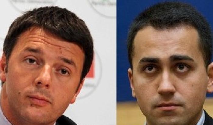 Un sondaggio spaventa Renzi: M5S a due punti