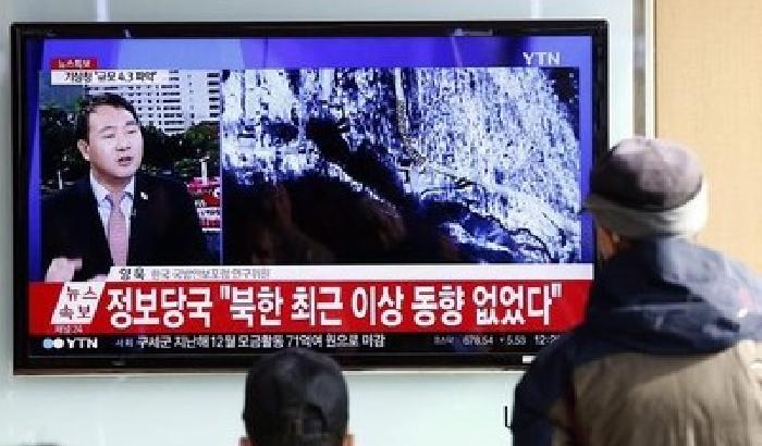 Corea del Nord: esplode bomba all’idrogeno