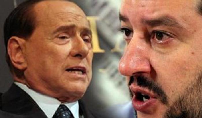 Gazebarie, Berlusconi contro Salvini: la Lega a Roma ha l'1,4 %