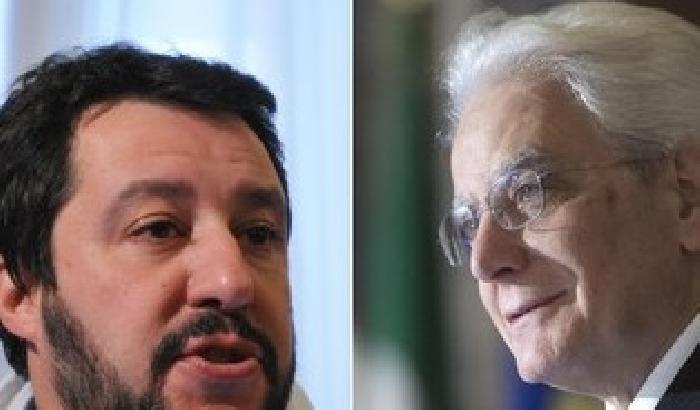 Salvini attacca ancora Mattarella: non mi pento e non mi fido di lui