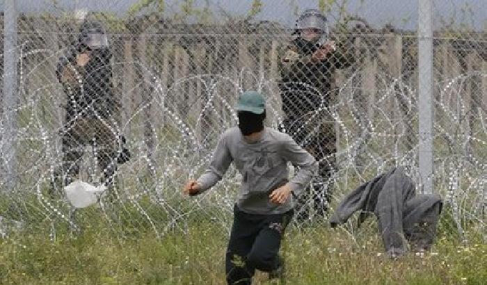 Scontri a Idomeni 