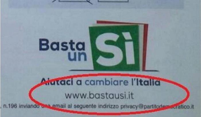 Bastausi: sberleffi svizzeri dopo il super-refuso di Renzi