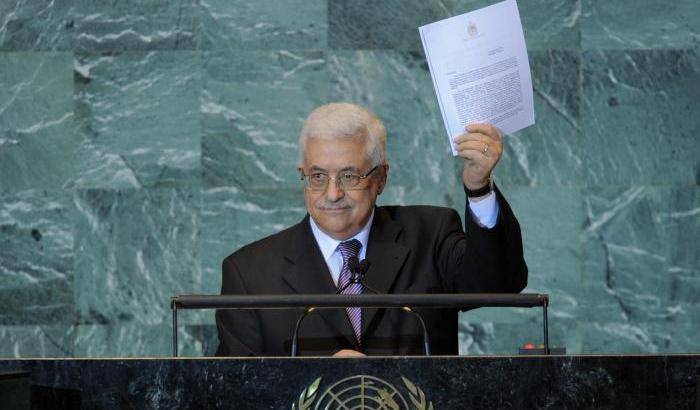 Il presidente palestinese Abu Mazen