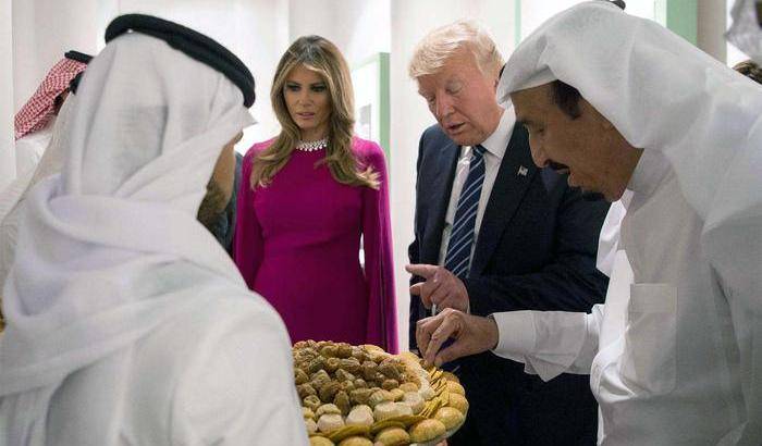 Trump in Arabia Saudita: armi anche all'emiro del Qatar