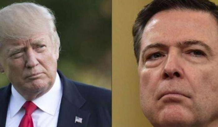 Donald Trump e James Comey