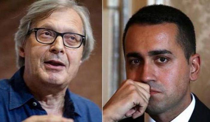 Sgarbi anti Di Maio: se Forza Italia vota una legge del M5s me ne vado