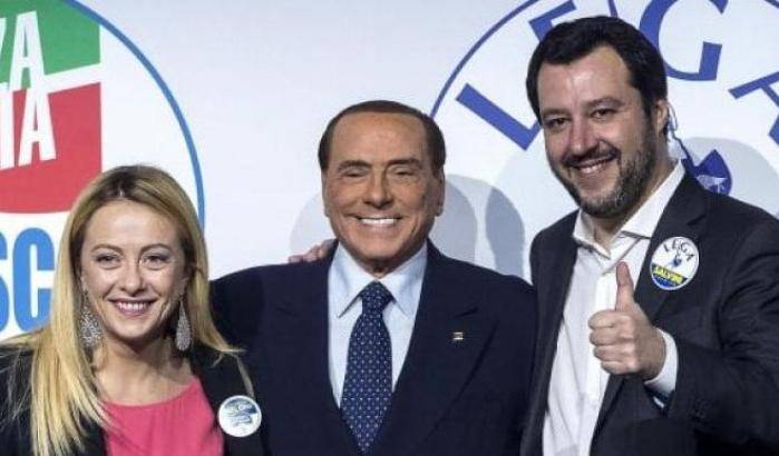 Salvini sferza Berlusconi: si scordi di allearsi con il Pd