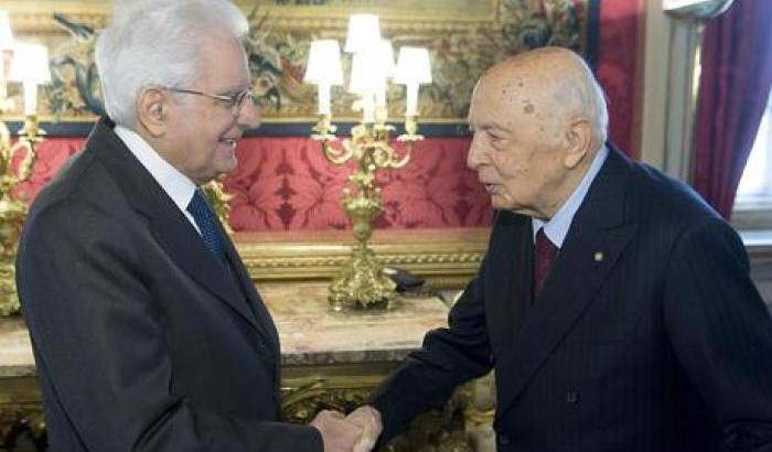 Primo giorno di consultazioni: Casellati, Fico e Napolitano da Mattarella