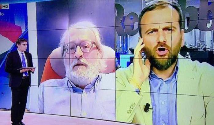 Becchi in TV insulta Calabresi: dirige il ‘giornale dell’orfano’