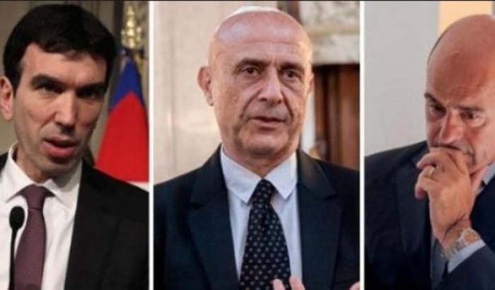 Zingaretti, Minniti e Martina concordi: nessuna sponda a un governo con M5s