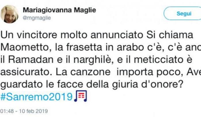 "Ha vinto il meticcio": il disgustoso brusio fascista commenta la vittoria di Mahmood a Sanremo