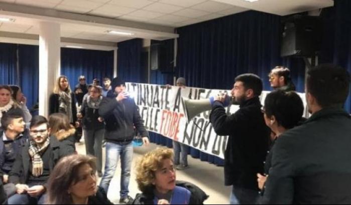 Blitz dei piccoli fascisti del Blocco Studentesco: interrotta una conferenza dell'Anpi sulle foibe