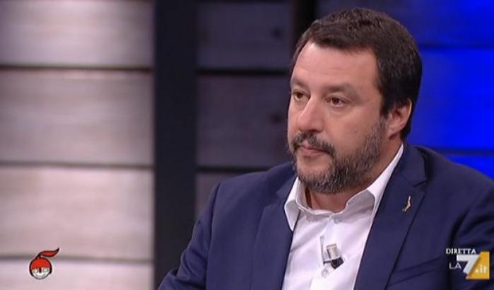 Salvini a La7, slogan e niente risposte: un capolavoro di propaganda