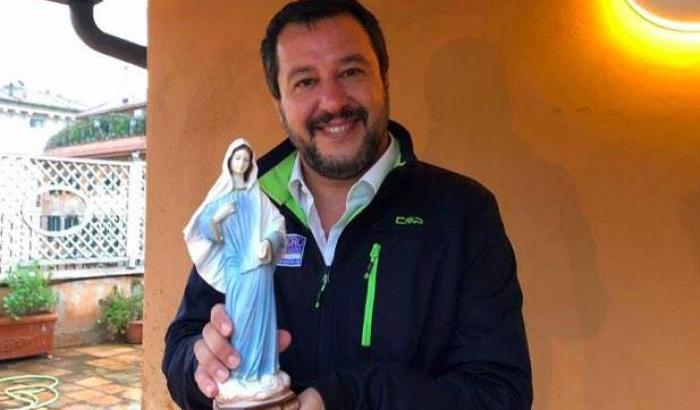 Annunciazione: Salvini si descrive come devoto di Maria Vergine e evoca pellegrinaggi