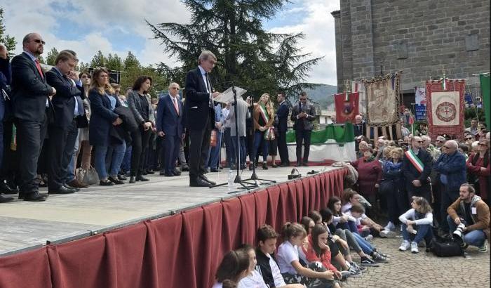 Sassoli a Marzabotto: "Il favore a Salvini è non fare lo Ius Culturae"