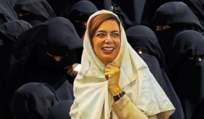 Sul blog di Porro deliri islamofobi e fotomontaggi della Boldrini con il velo