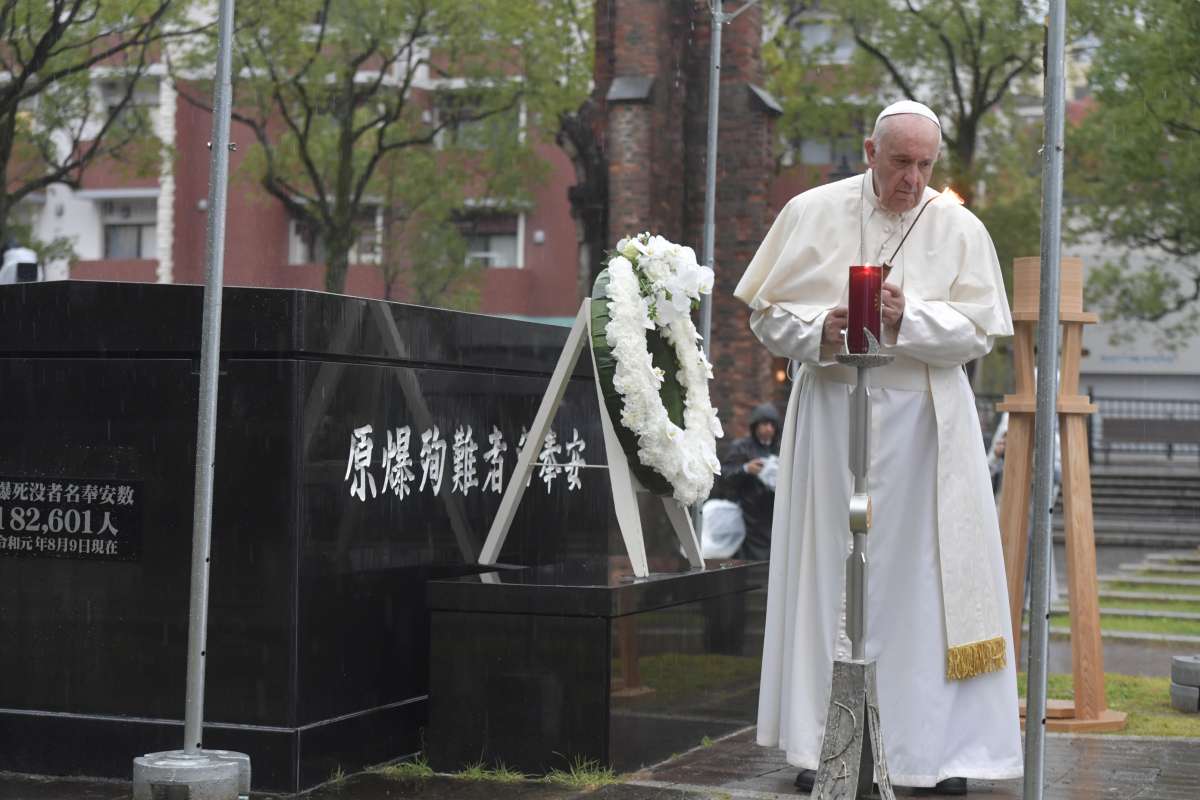 Nagasaki, quando Papa Francesco invocò il disarmo: "Fermate la corsa agli armamenti"