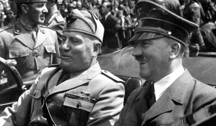 Mussolini e Hitler