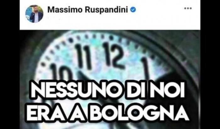 Il Senatore Ruspandini, Fratelli d'Italia, dichiara il suo fascismo: "Nessuno di noi era a Bologna"