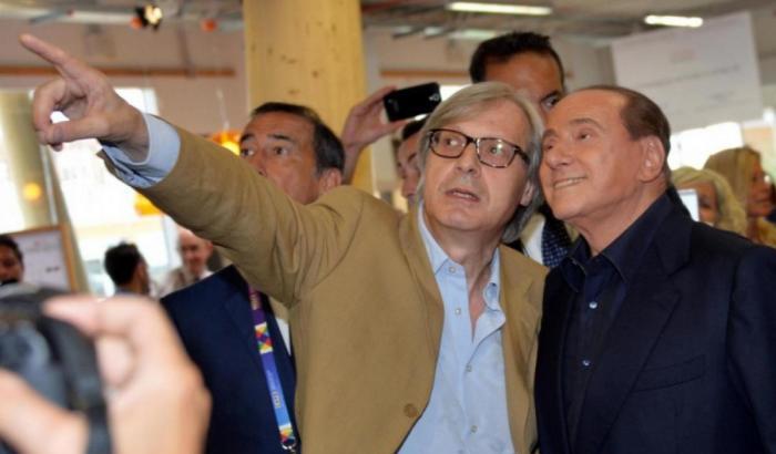 Berlusconi rischia per il Covid e Sgarbi ci ripensa: "Se Zangrillo cambia idea la cambio anch'io"