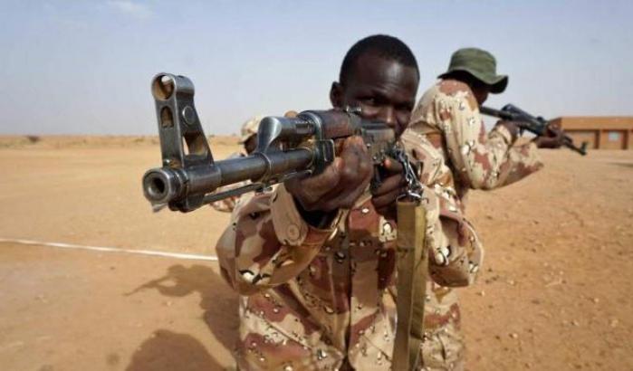 Miliziani nel Sahel