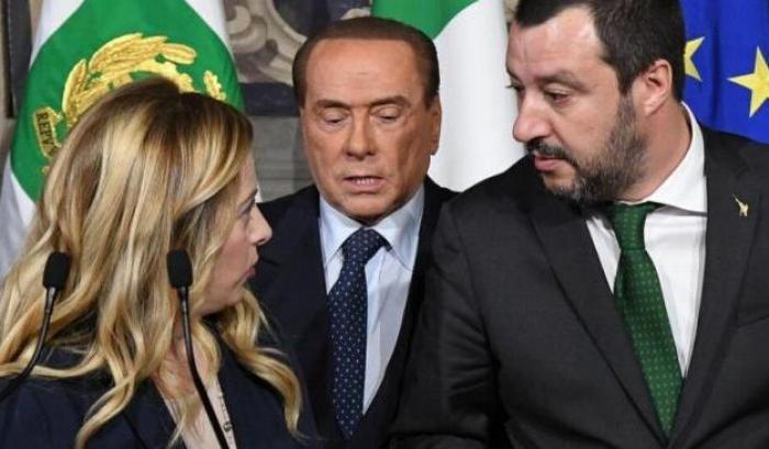 Berlusconi al veleno contro Meloni e Salvini: "Esistono grazie a me"