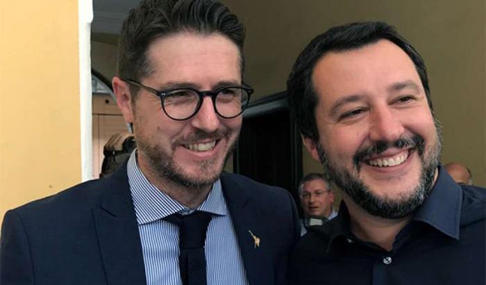 Nicola Molteni e Salvini