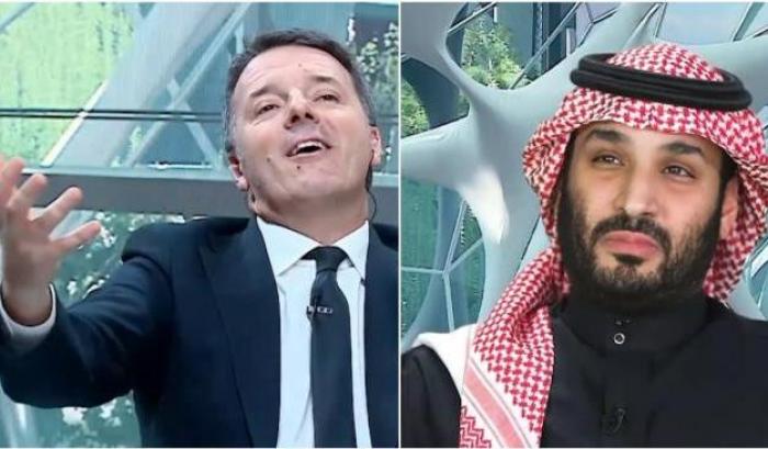 Renzi se ne frega del Ddl Zan e vola in Arabia Saudita dall'amico Bin Salman