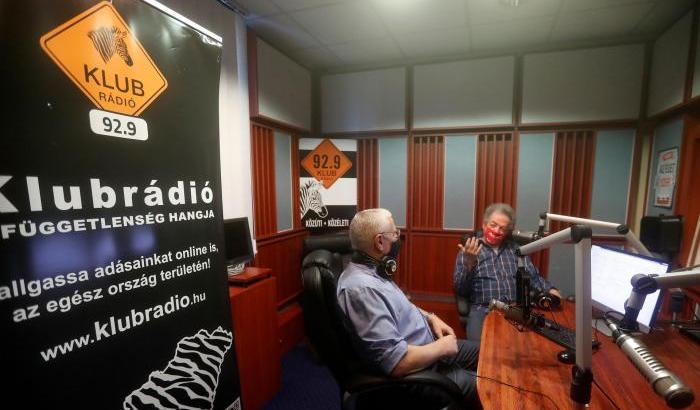 La radio indipendente ungherese KlubRadio