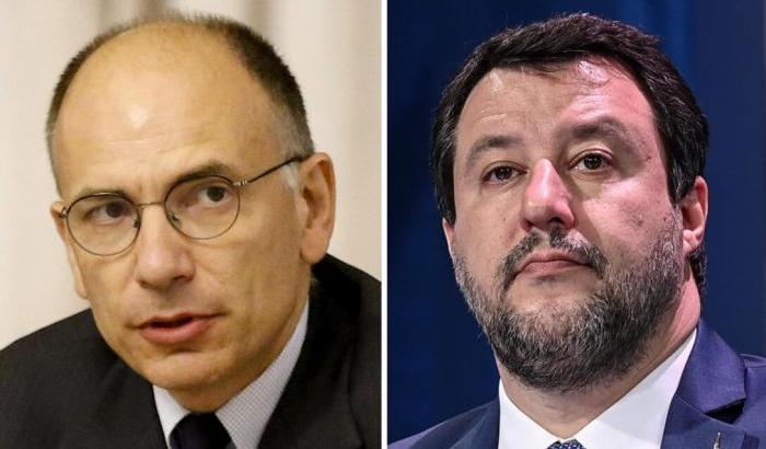 Letta da Draghi a Salvini: "Serve rispetto, basta stare con un piede dentro e uno fuori"