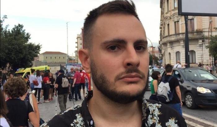 La scritta sul palazzo degli esami di Roma:; "Basta f***i": protesta l'Arcigay